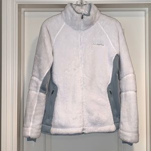 Women’s White Columbia Fleece (Sz L)